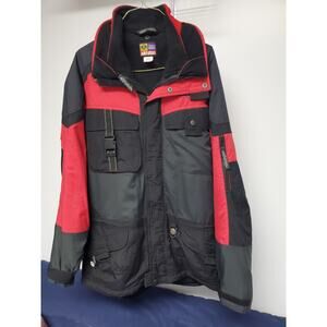 Vintage Ski-Doo Bombardier Everest Snowmobile 3 in 1 Jacket Coat Med Pristine